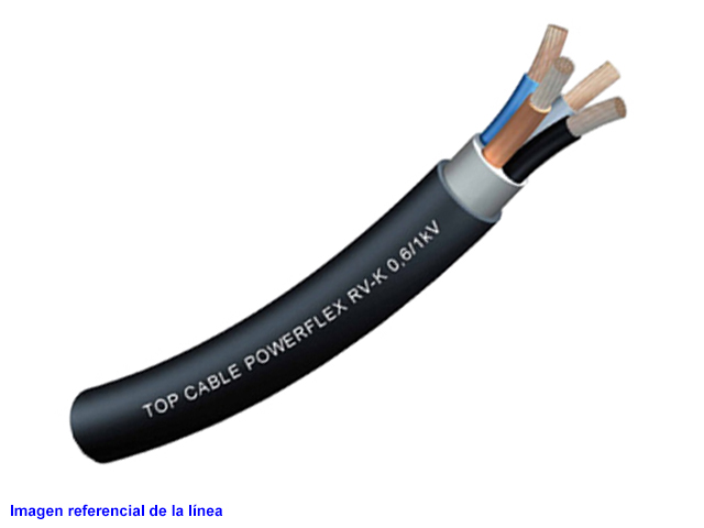 Cable Rv-k Powerflex 3X 2.5mm² 1kV Nexans - 3303002M (330300219) — Powerflex