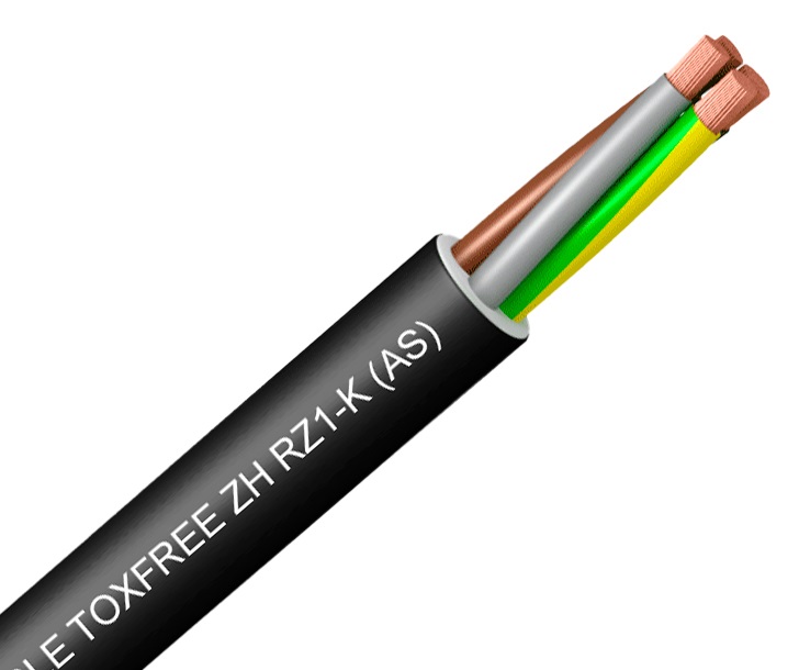 Cable Libre de Halogeno RZ1-K 1kV 3X 4.0mm² Negro 3203006GBN (15330619) — Otras Marcas