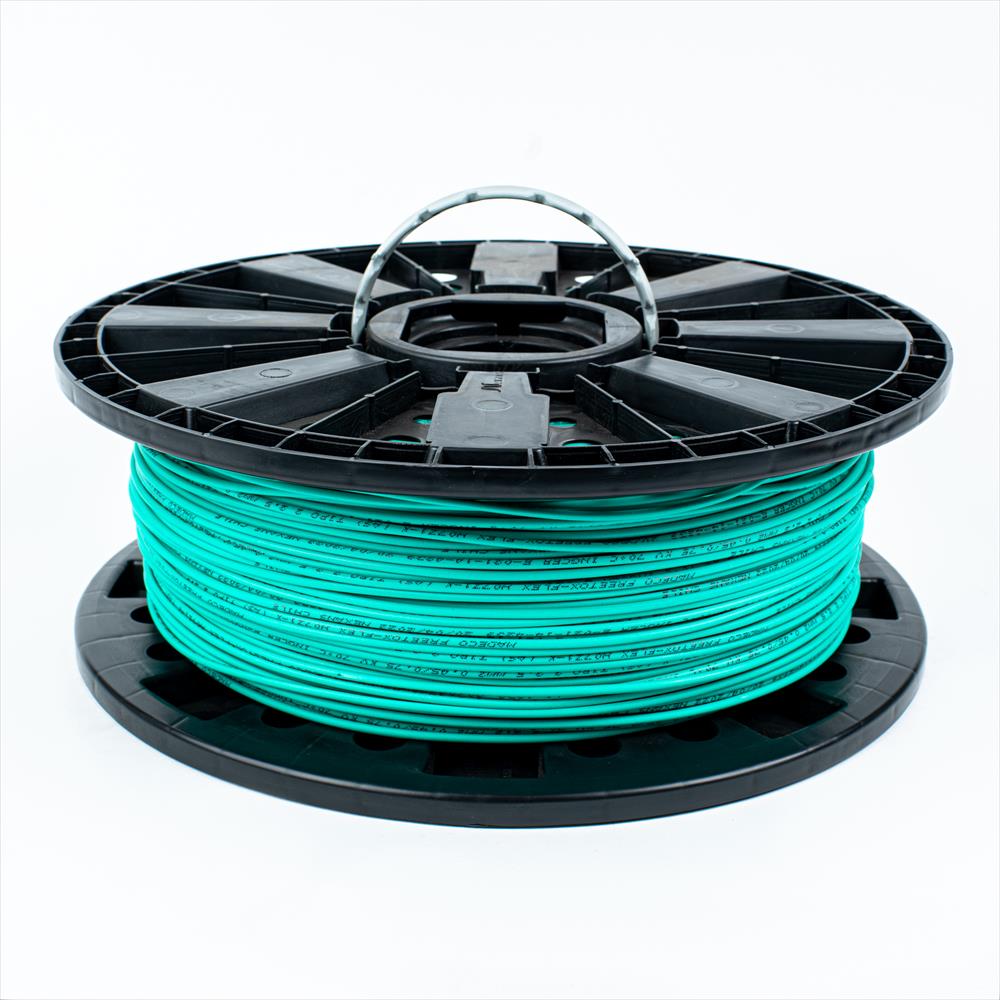Cable Libre de Halogenos H07Z1-K 0.45/0.75kV 2.5mm² Verde Mobiwaycarrete 500 MT 10050022 — Nexans — Nexans