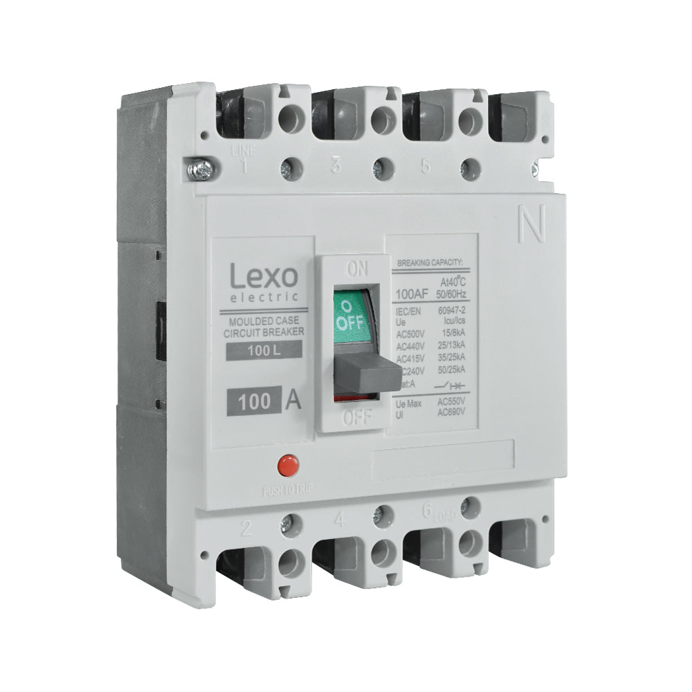 Interruptor caja moldeada 4x100A 35kA 5114100 — Lexo