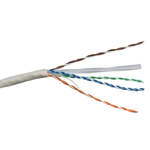 Cable Computacion 4Px23AWG CAT/6 UTP Unif Gris 4PUTP L6 — Roimex — Roimex