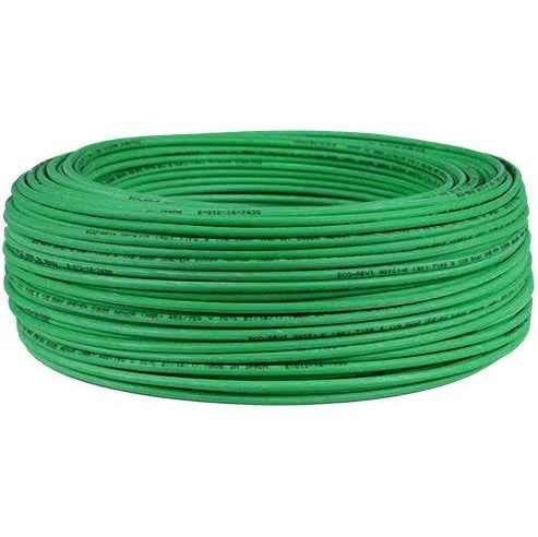 Rollo Cable Alambre 2.5mm Aislado Verde 10024821-CD33-04 — Nexans