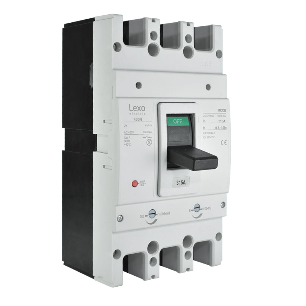 Interruptor caja moldeada 3x315A 35kA — Regulable 5317315 — Lexo