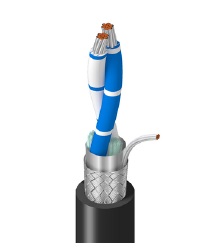 CABLE COMUNICACION RS485 3105A 1PX22AWG TC FHDPE/PVC pantalla/malla 3105A 0101000 Belden — Belden