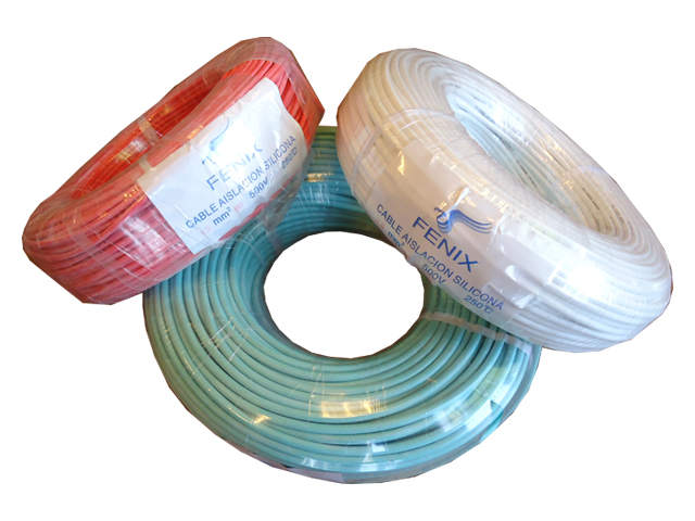Cable Silicona 2.5mm 180G Color Blanco 25404534 — FNX — FNX