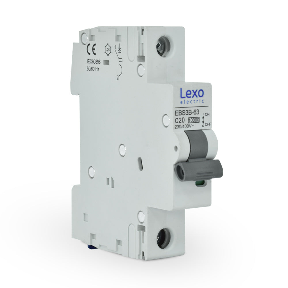 Interruptor automático 1x20A 10kA curva C 5310020