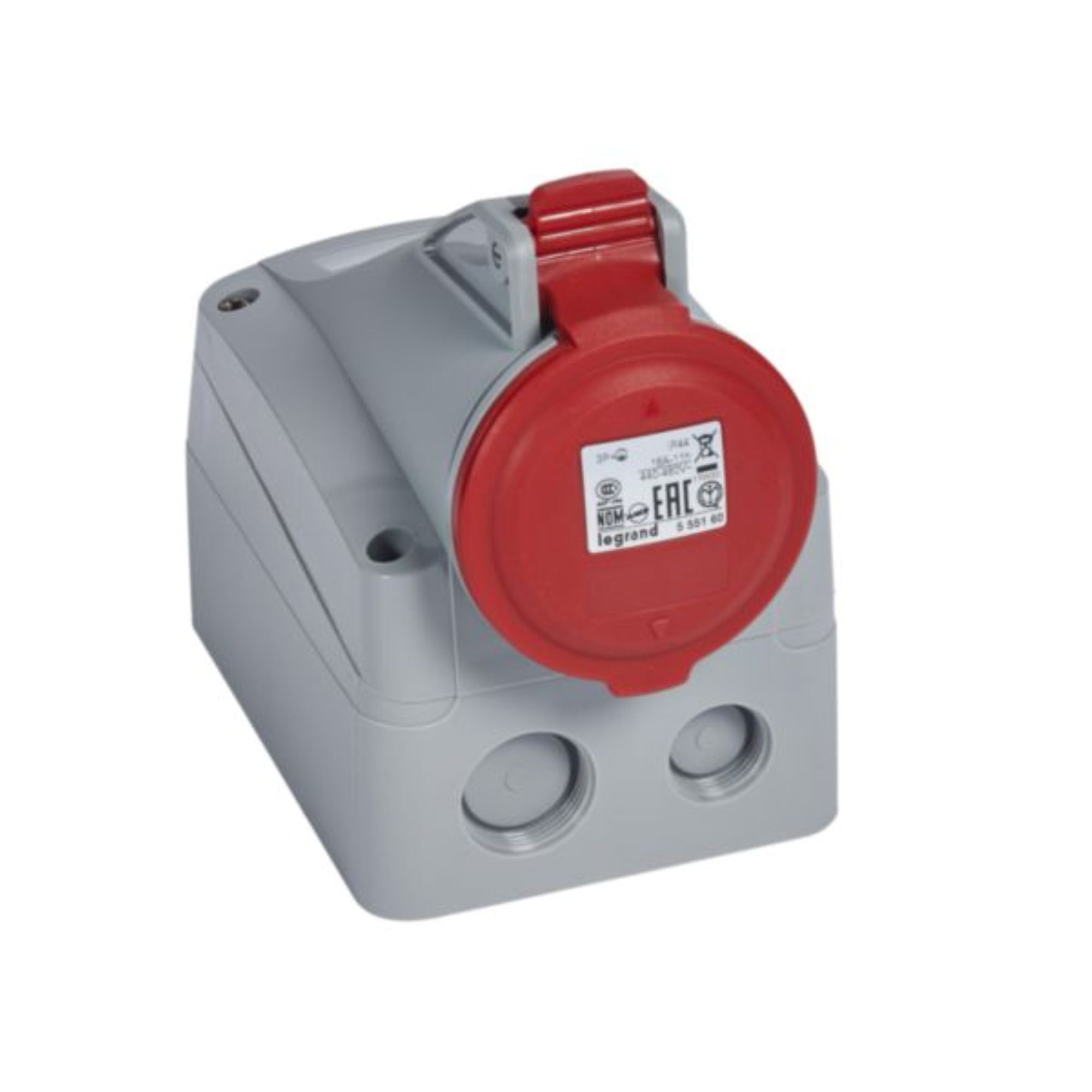 Sob 3P+T 16A/440V IP44 555160 P17/HEM — Legrand — Legrand