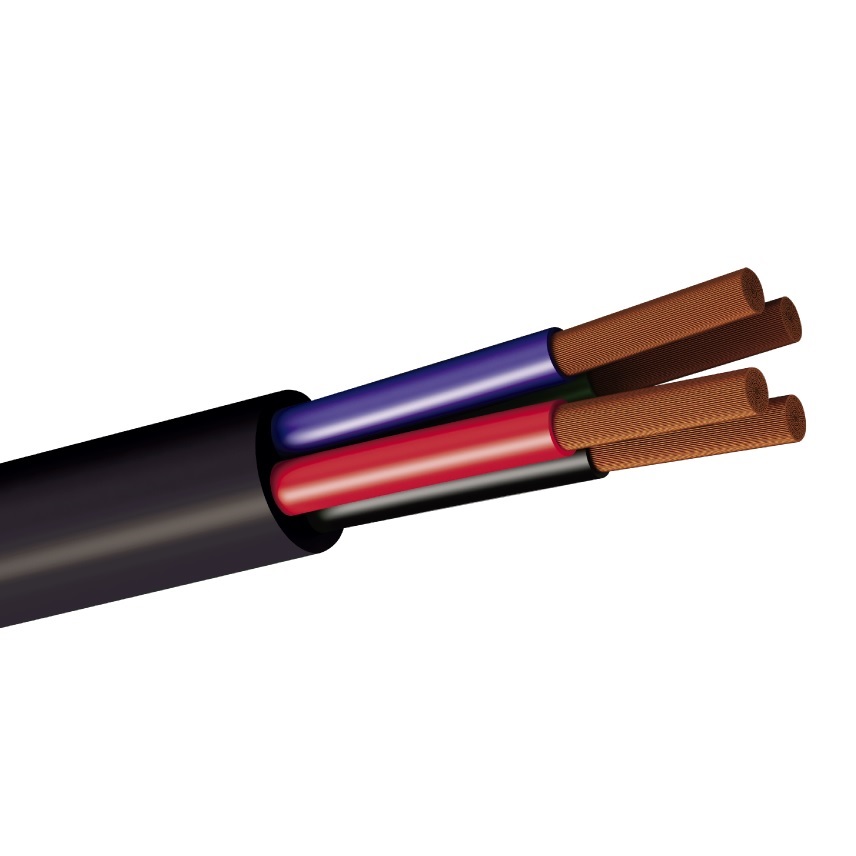 Cable Libre de Halogeno RZ1-K 1kV 5X 6.0mm² Negro 10049348 — Nexans — Nexans