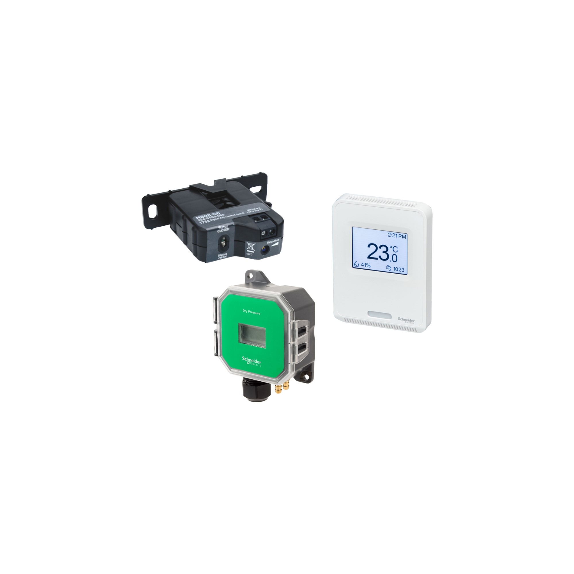 Sensor de Flujo de Aire 2 Posiciones Ajustable a.07 a 1.0W.c. Montaje Universal PC-301 — Schneider Electric — Schneider Electric