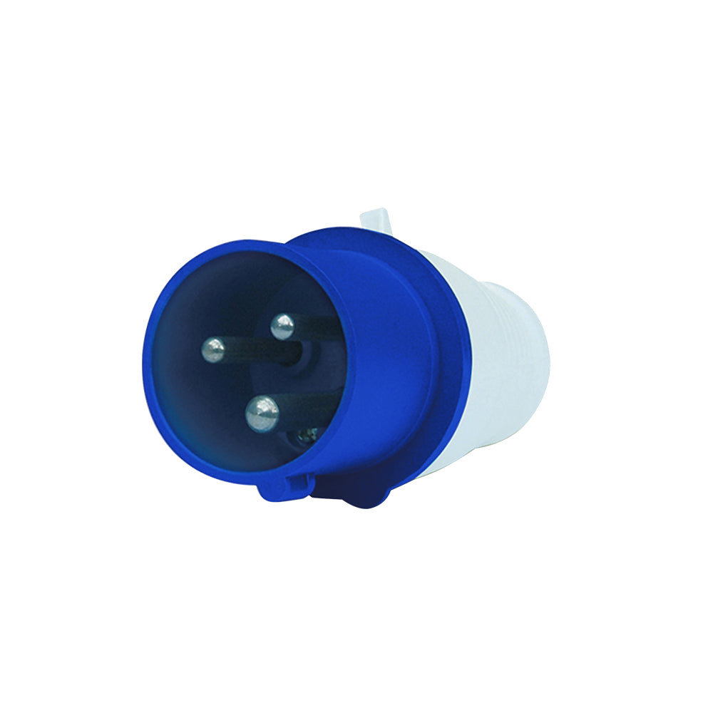 Enchufe Ind. Macho Volante IP44, 32A, 220V, 2P+T (5717316)