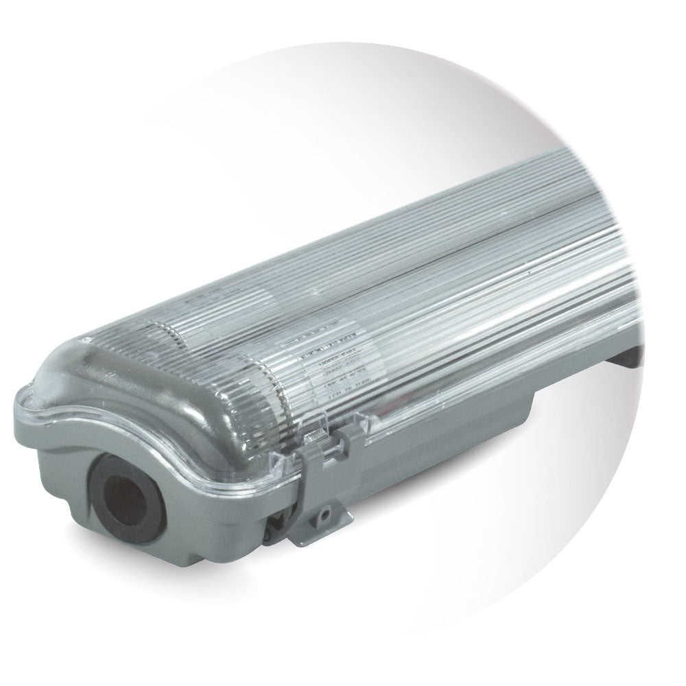 Equipo Estanco LED IP65, 2x20W, 6.500K, con Tubo (2100585)