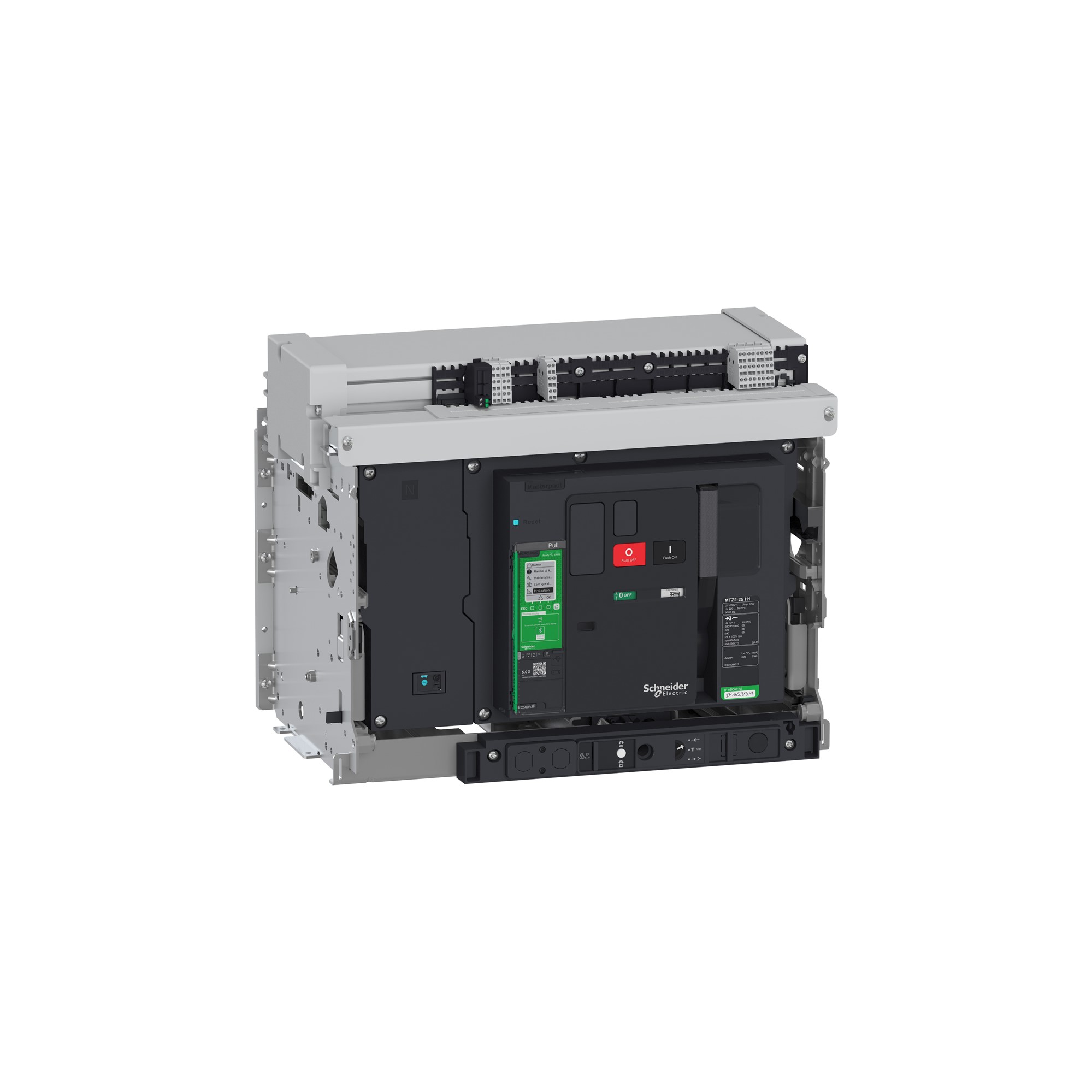 Interruptor Masterpact MTZ2 H1 4P 2500 a Extraible Micrologic 5.0X H-v MTZ225H15x4PMD — Schneider Electric — Schneider Electric