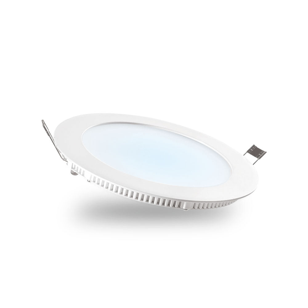Panel LED Embutido Redondo 24W, 6.000K, 300mm (1525624)