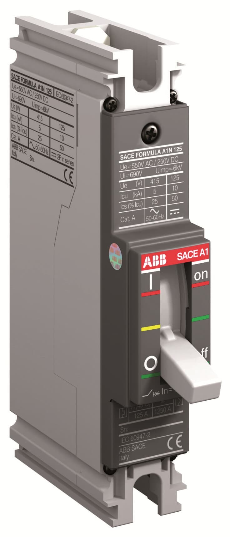 Interruptor caja moldeada 63A 5kA — Regulable 1SDA068766R1 ABB — ABB