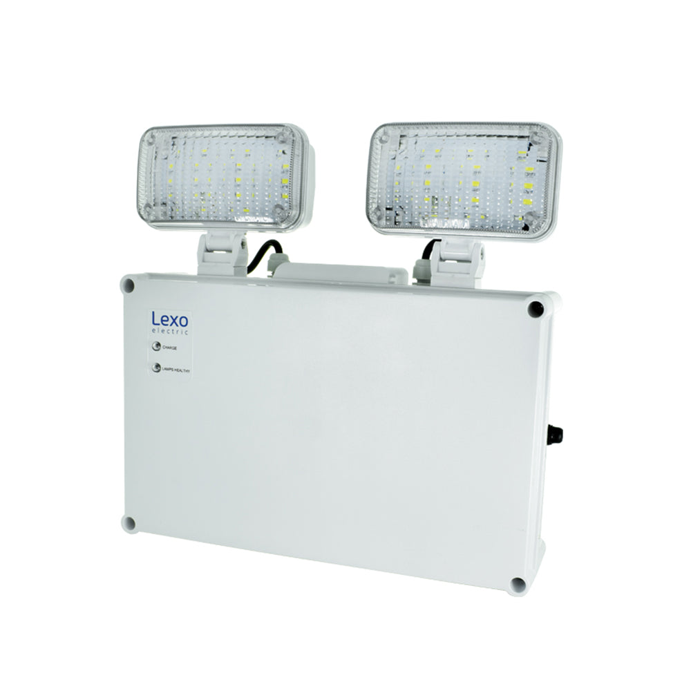 Equipo Emergencia LED IP65, 2x5.5W, 6.500K (1810040)