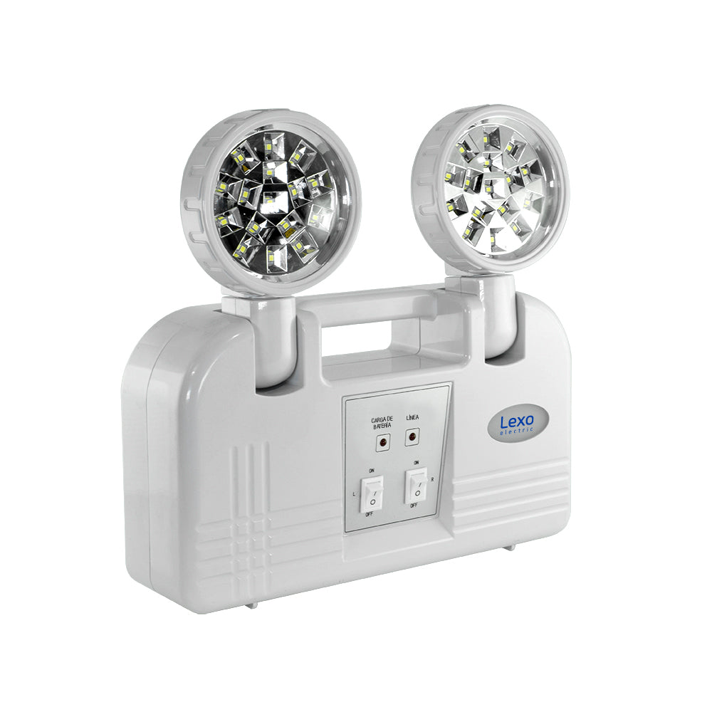 Equipo Emergencia LED IP20, 2x1.5W, 6.500K, con Manilla (1811010)