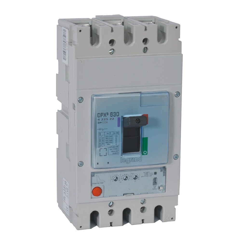 Interruptor caja moldeada 3x630A 400V 70kA DPX3 422522 Legrand — Legrand