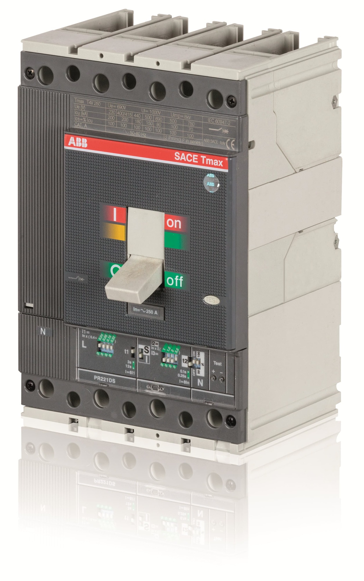Interruptor automático 4P LS 1SDA054121R1 ABB — ABB
