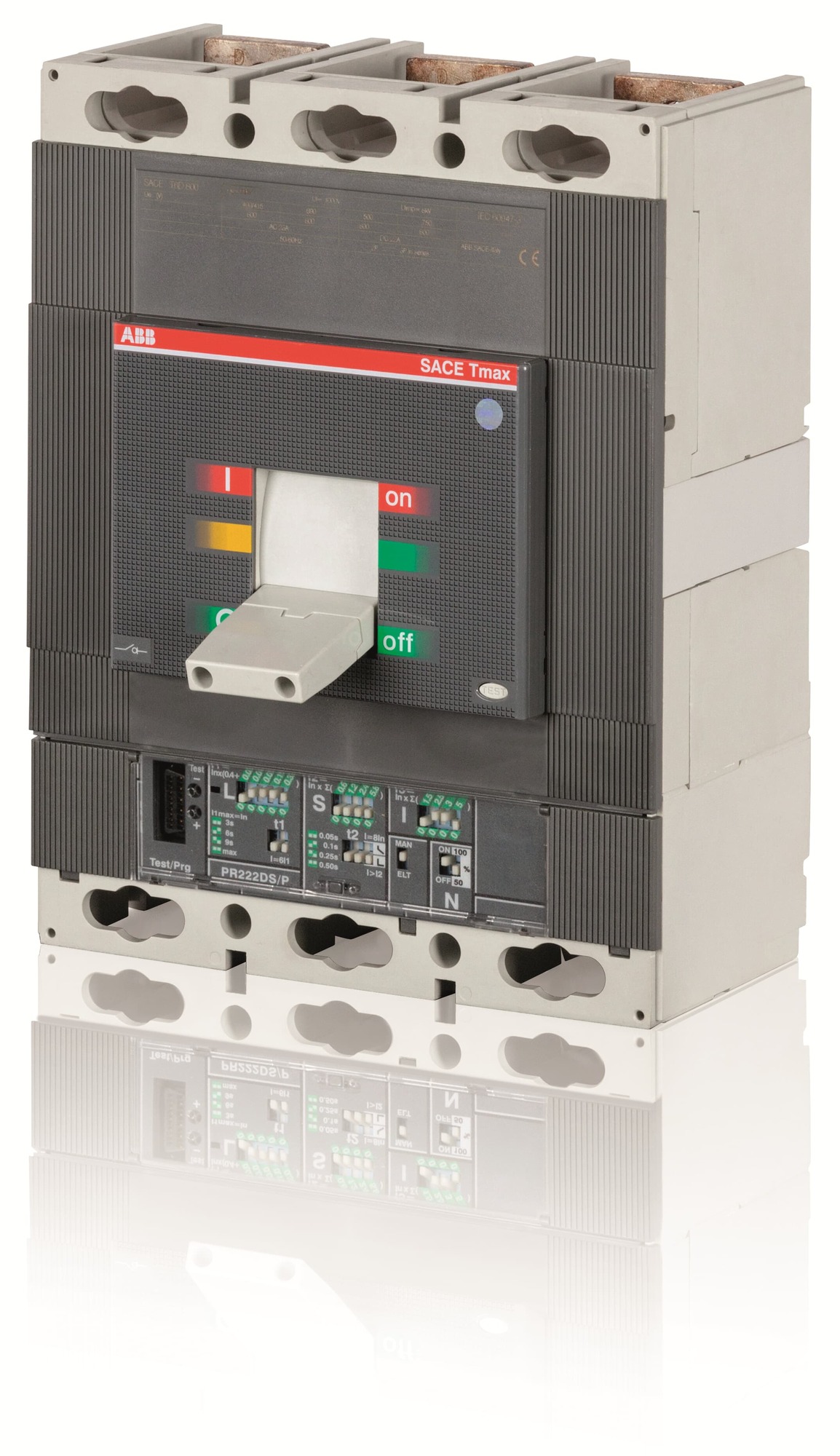 Interruptor caja moldeada 3x800A 36kA — Regulable 1SDA060280R1 ABB — ABB