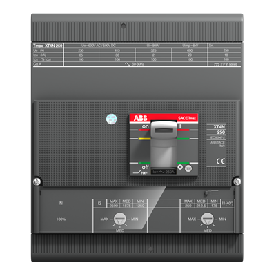 Interruptor caja moldeada 4x225A Tmax 1SDA068110R1 ABB — ABB