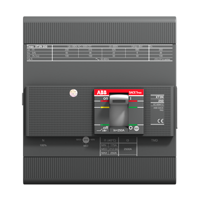 Interruptor caja moldeada 4x63A Tmax 1SDA068222R1 ABB — ABB