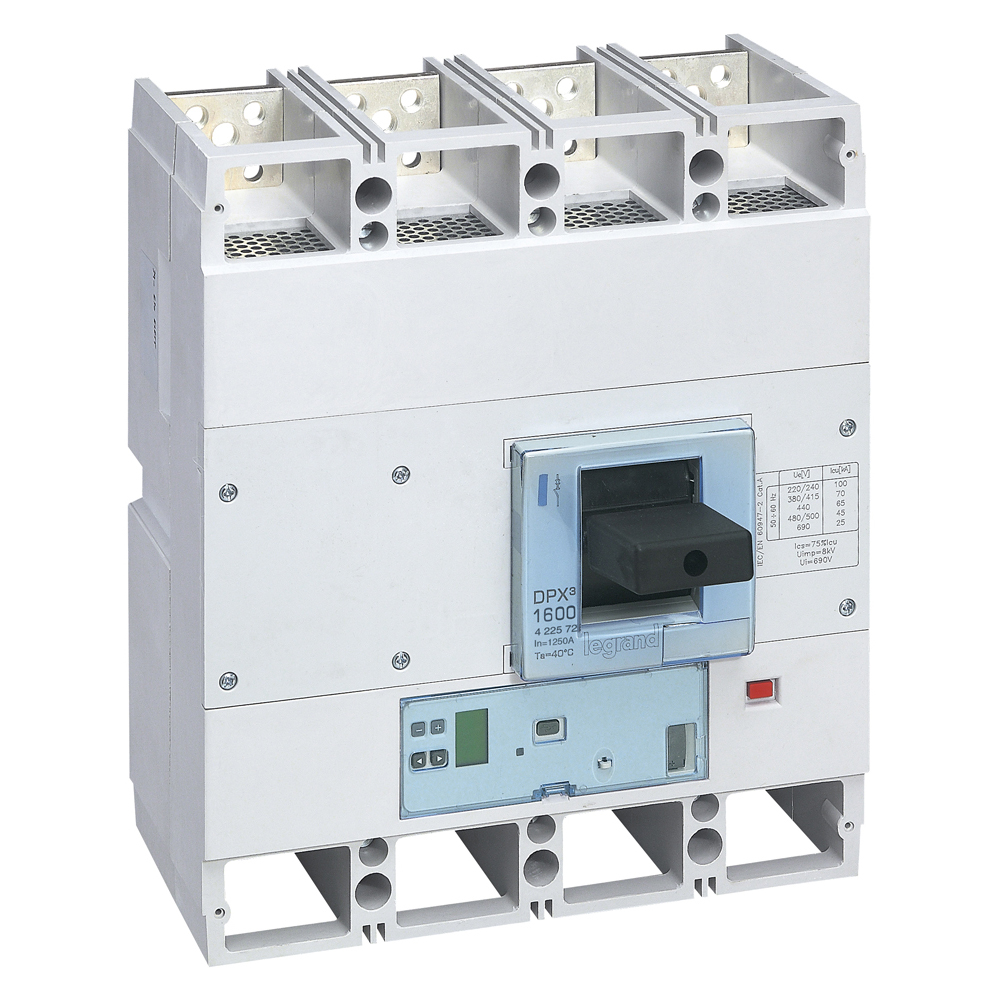 Interruptor caja moldeada 4x1250A 70kA DPX3 422572 Legrand — Legrand