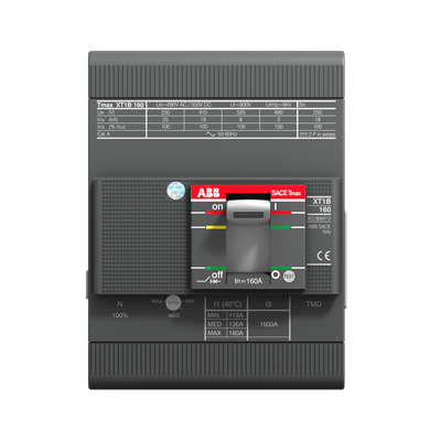 Interruptor caja moldeada 4P XT1 1SDA080847R1 ABB — ABB