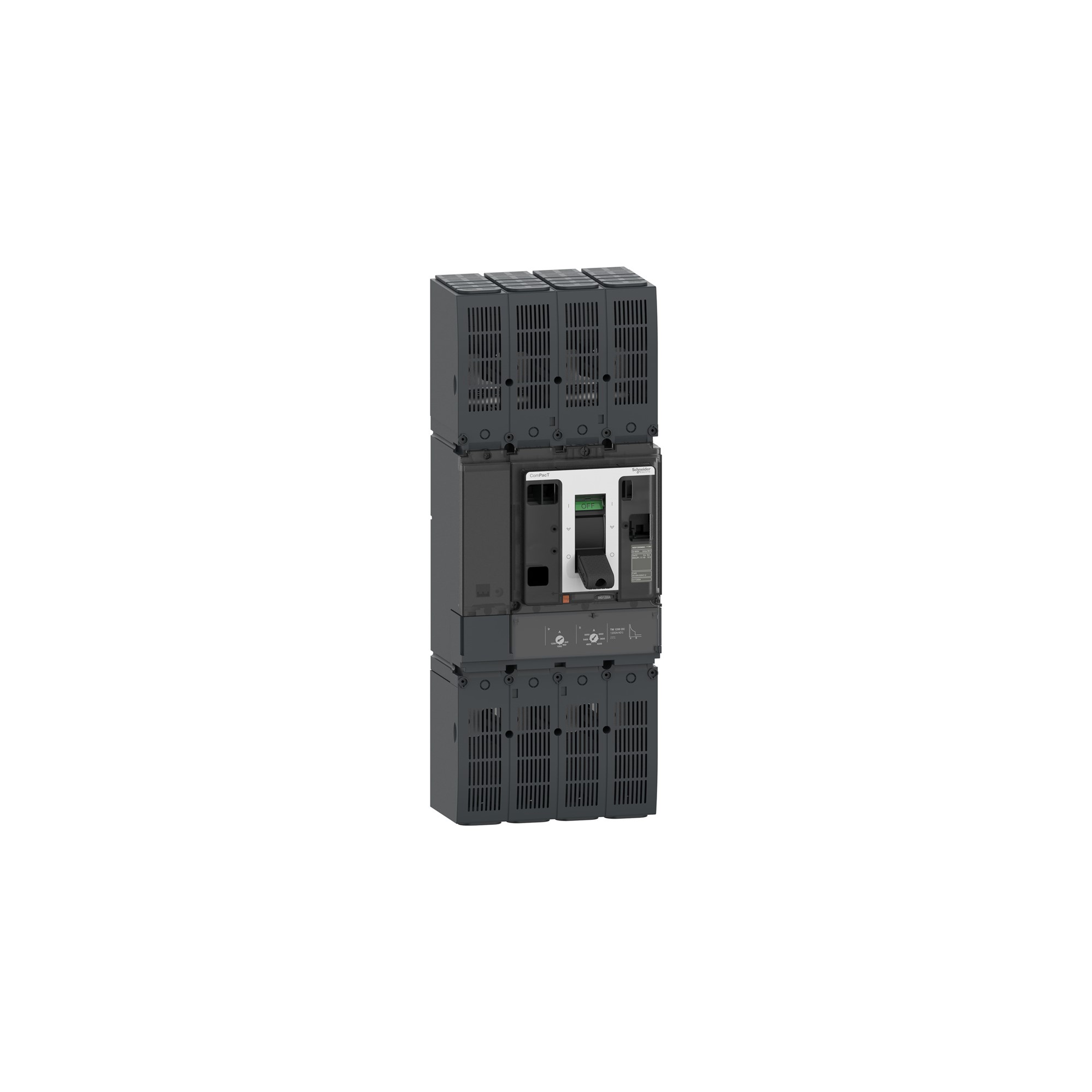 Interruptor caja moldeada 2x0200A ComPacT NSX — Regulable C1BN2TM12HD Schneider — Schneider