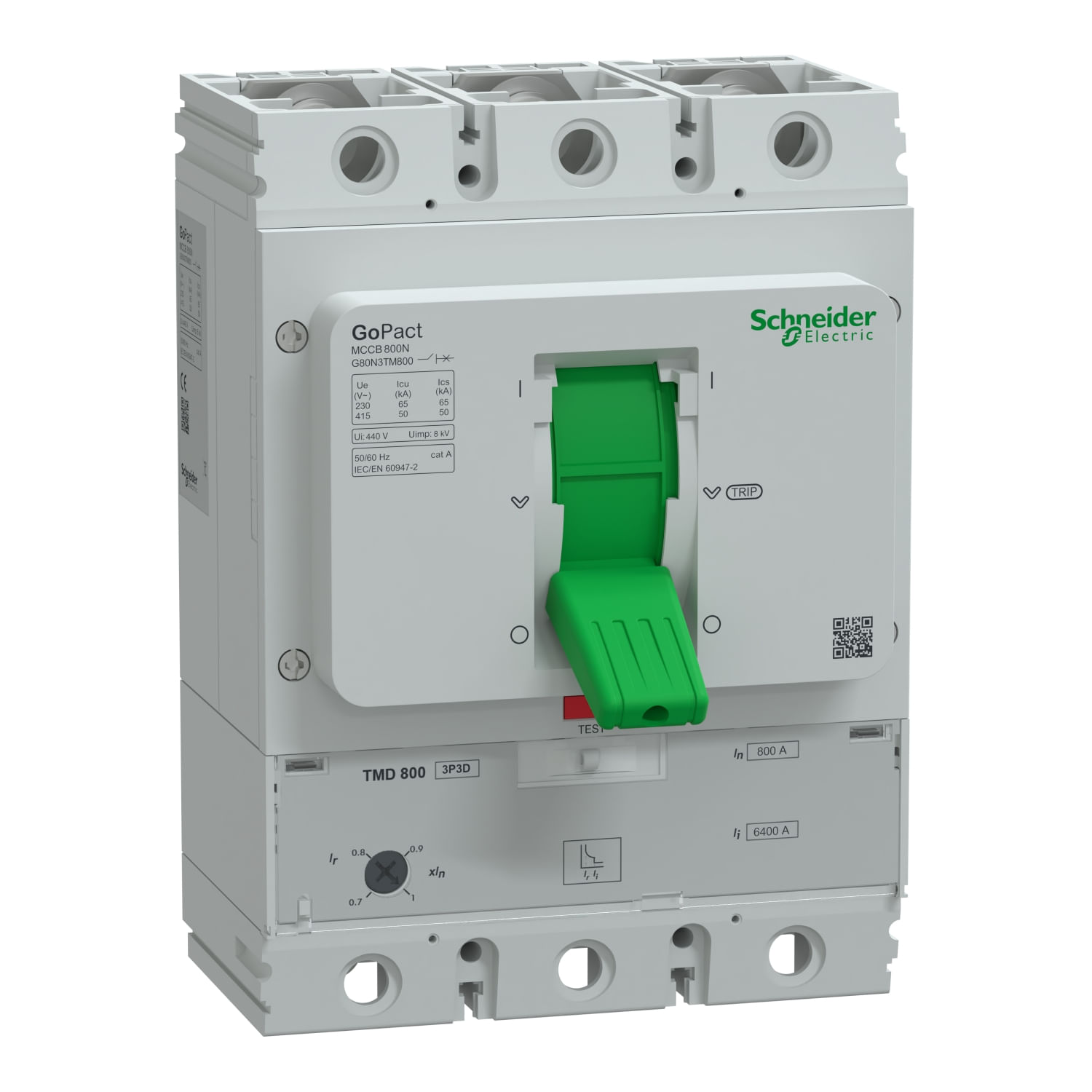 Int Moldeado Gopact 3x800A 50kA Tmd G80N3TM800 — Schneider Electric — Schneider Electric