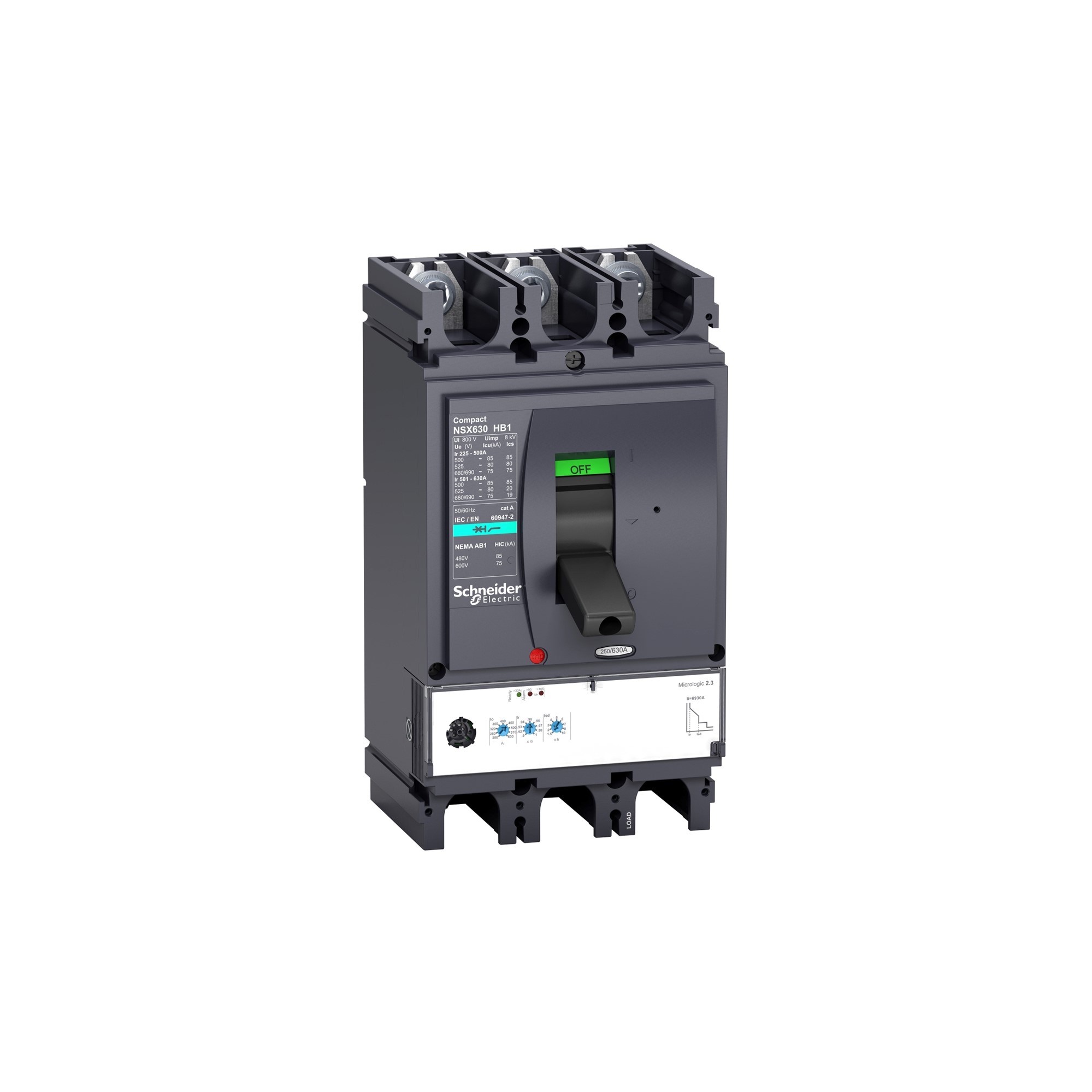 Interruptor caja moldeada 630A LV 43372059 Schneider — Schneider