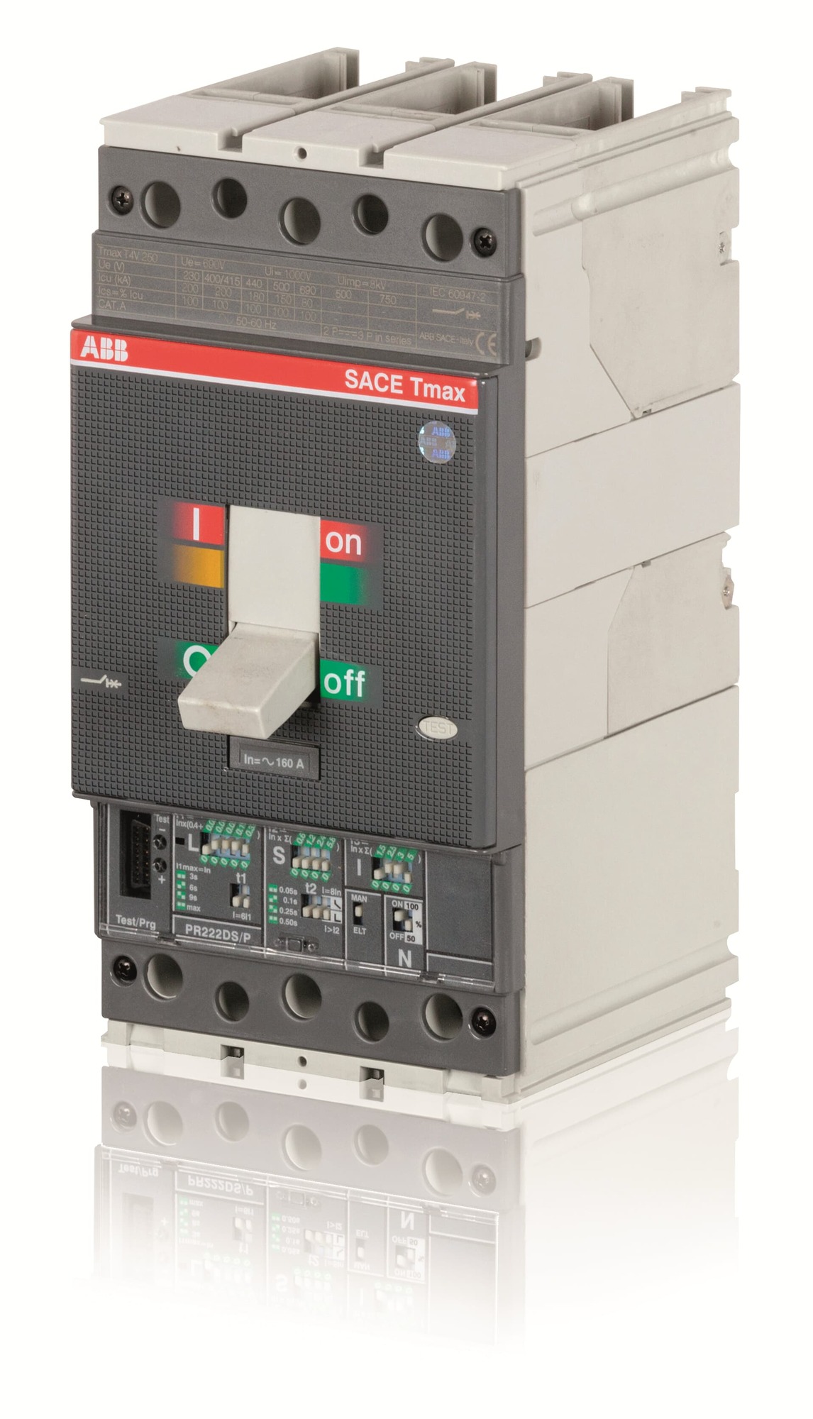 Interruptor caja moldeada 3x250A 120kA 1SDA054077R1 ABB — ABB