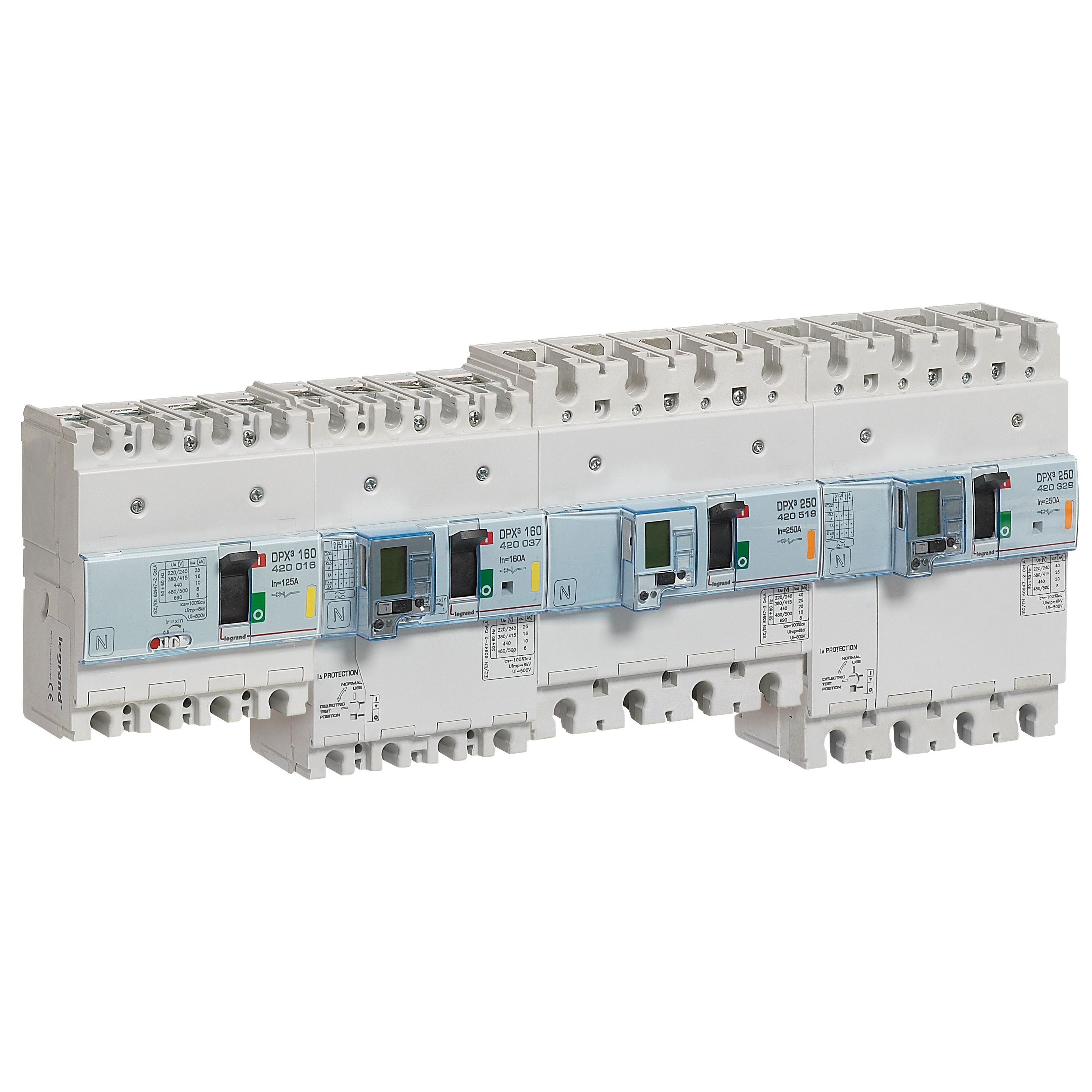 CAJA MOLDEADA DISYUNTOR termomagnético 250 ELEC 3X250A 70KA 420639 Legrand — Legrand