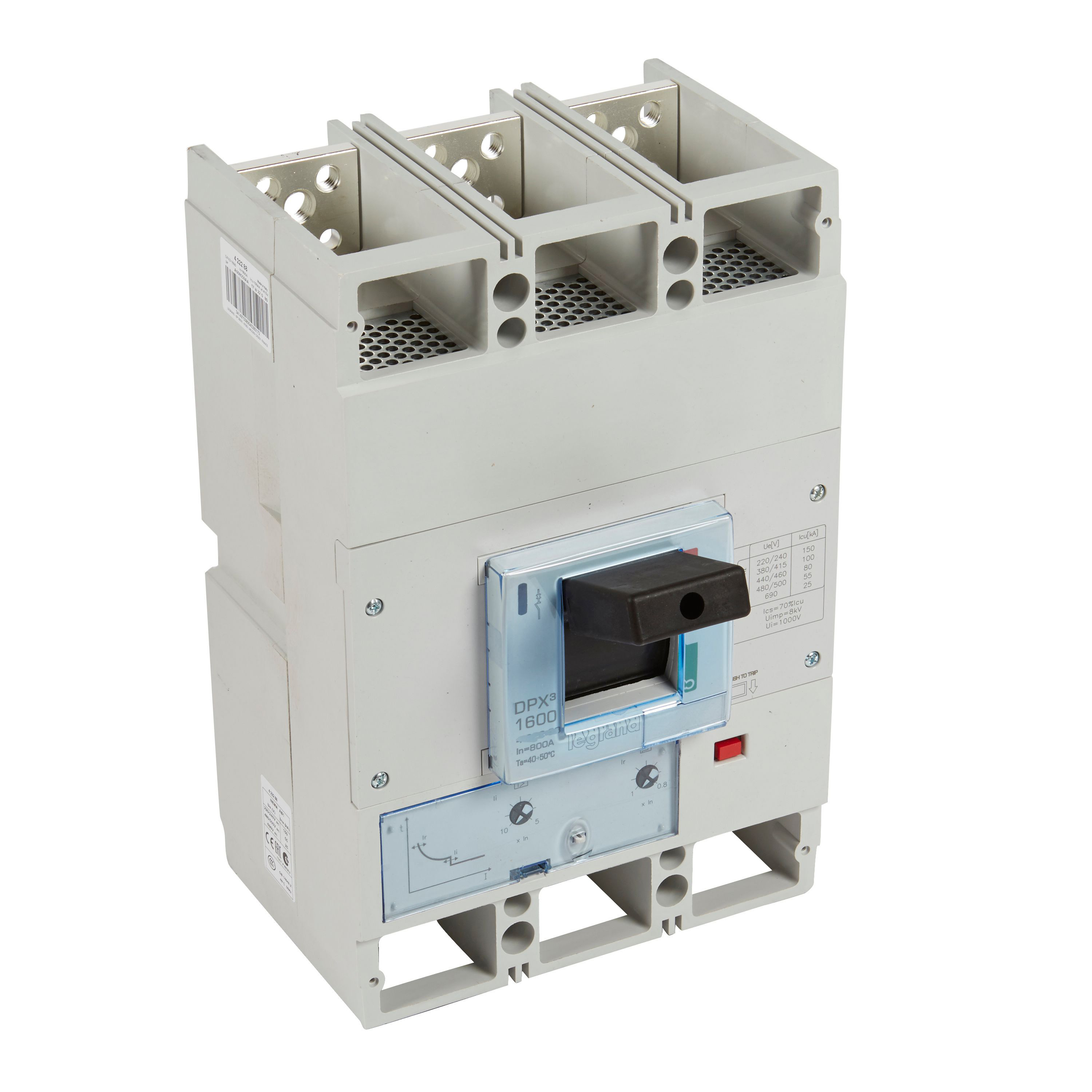 Interruptor caja moldeada 3x1250A 400V 100kA DPX3 422290 Legrand — Legrand