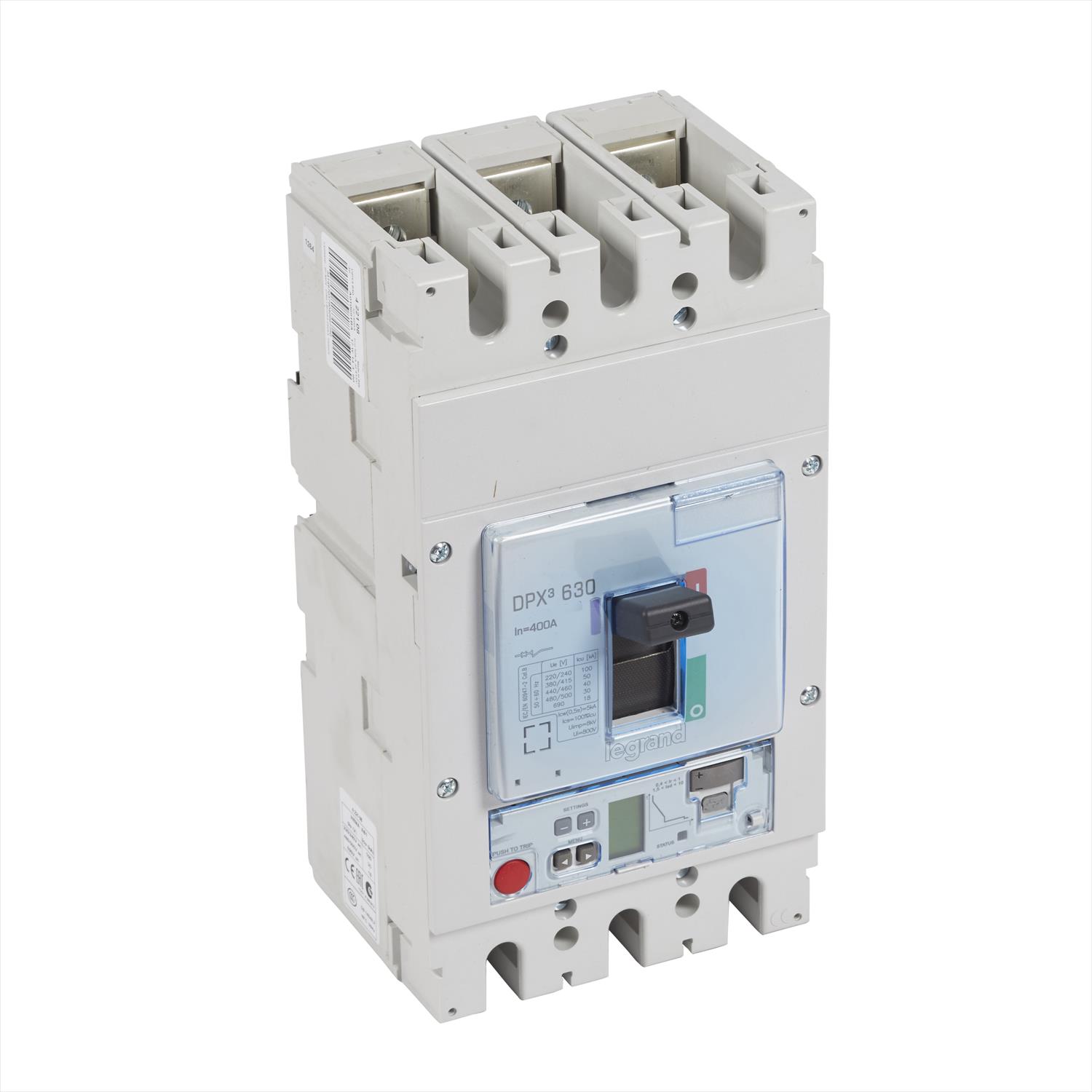 Interruptor caja moldeada 3x400A 400V 100kA DPX3 422128 Legrand — Legrand