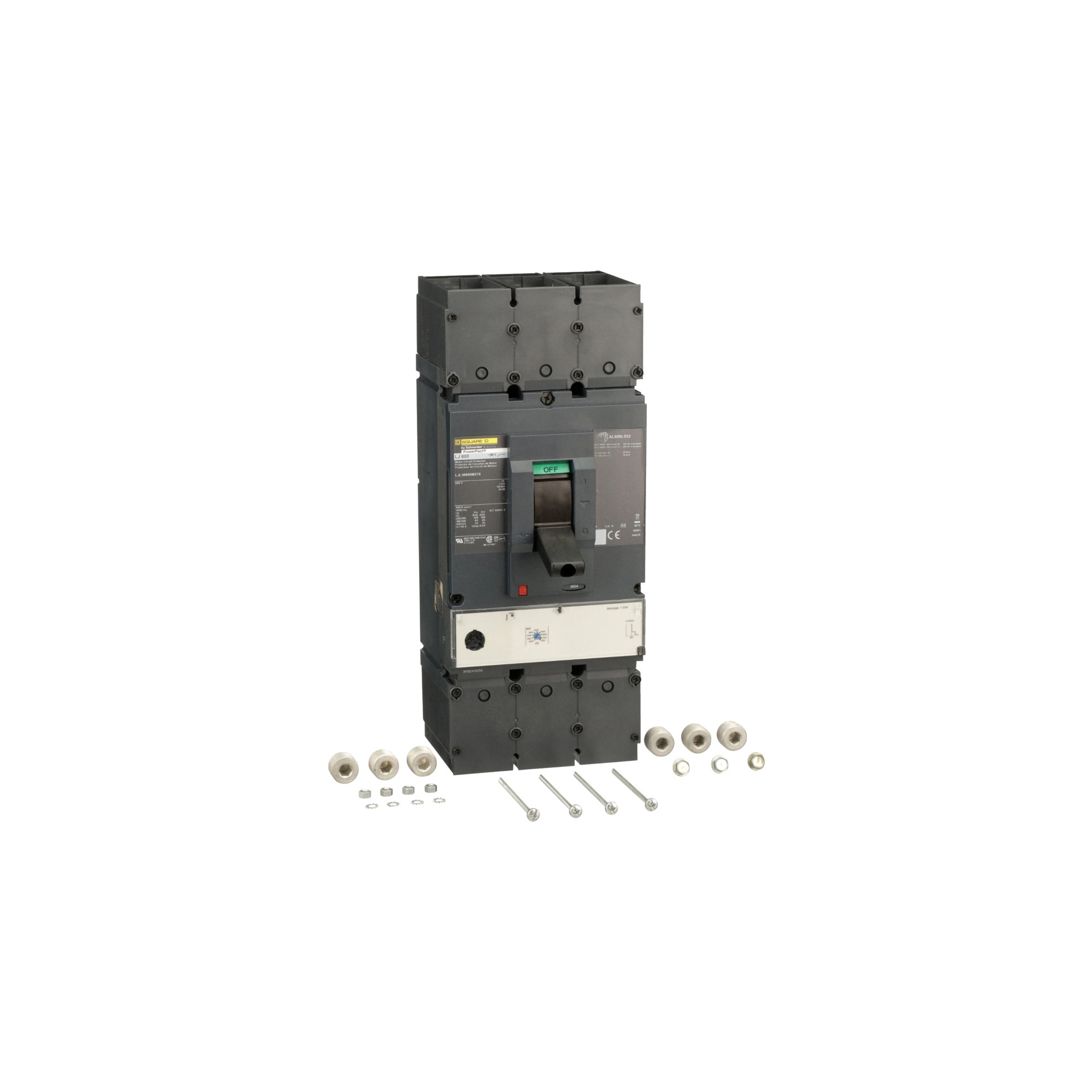 Interruptor caja moldeada 3x600A 65kA Powerpact LJL36600M37X Schneider — Schneider