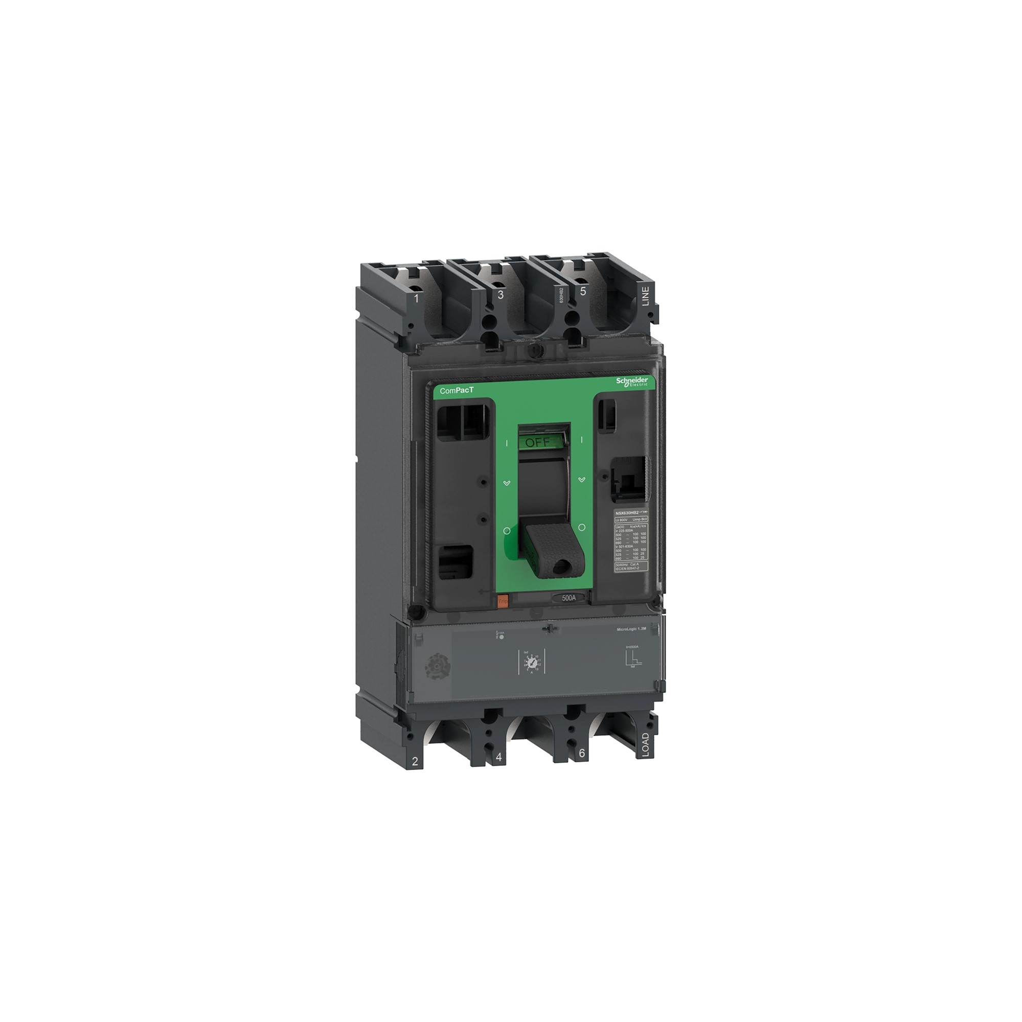 Interruptor caja moldeada 3x320A Compact NSX C40F31M320 Schneider — Schneider