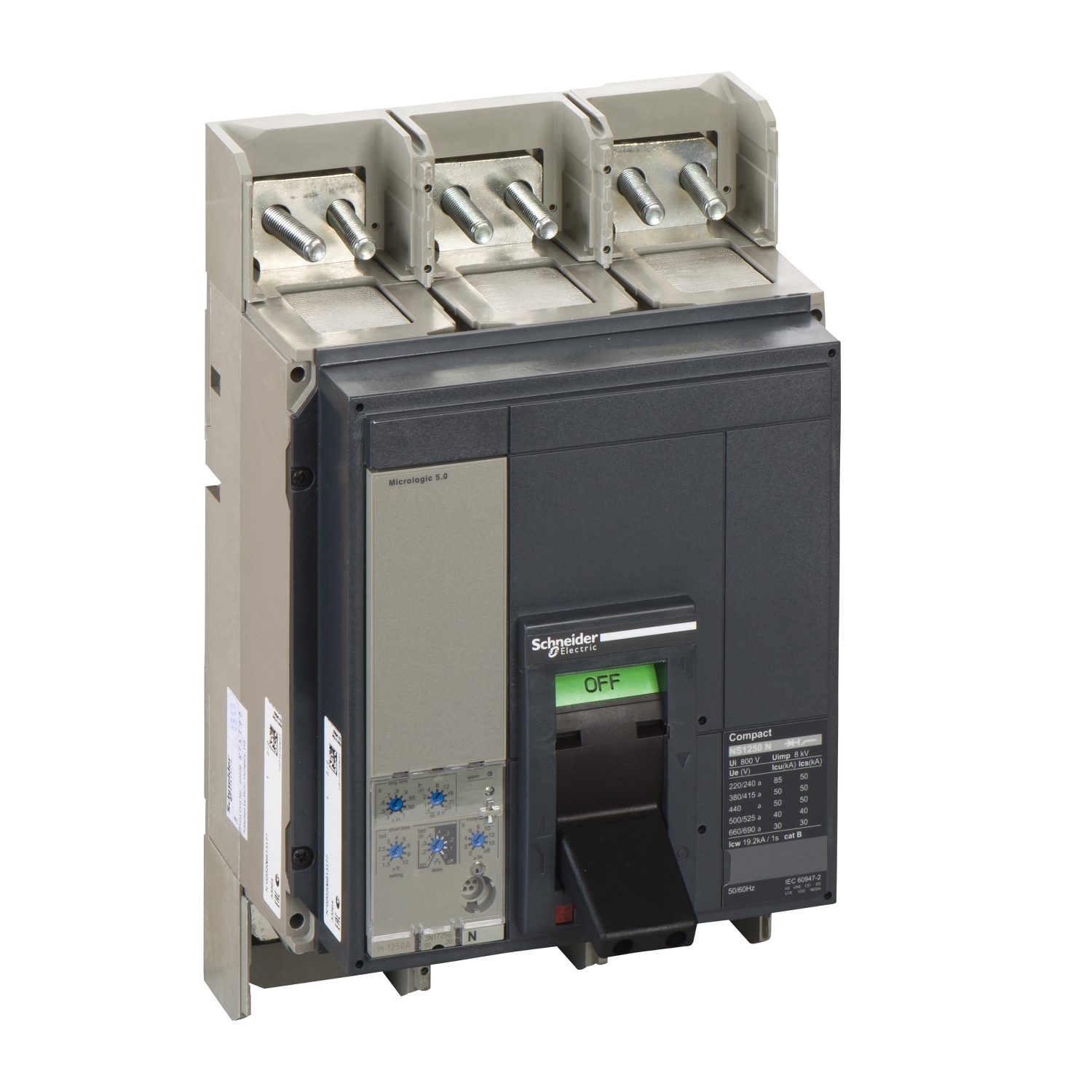 Interruptor caja moldeada NS-1250 Schneider — Schneider