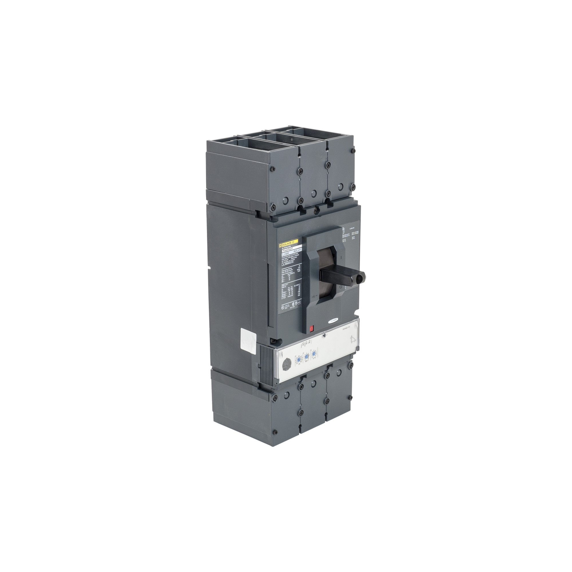 Interruptor caja moldeada 3x600A 65kA Powerpact LJL36600U33X Schneider — Schneider
