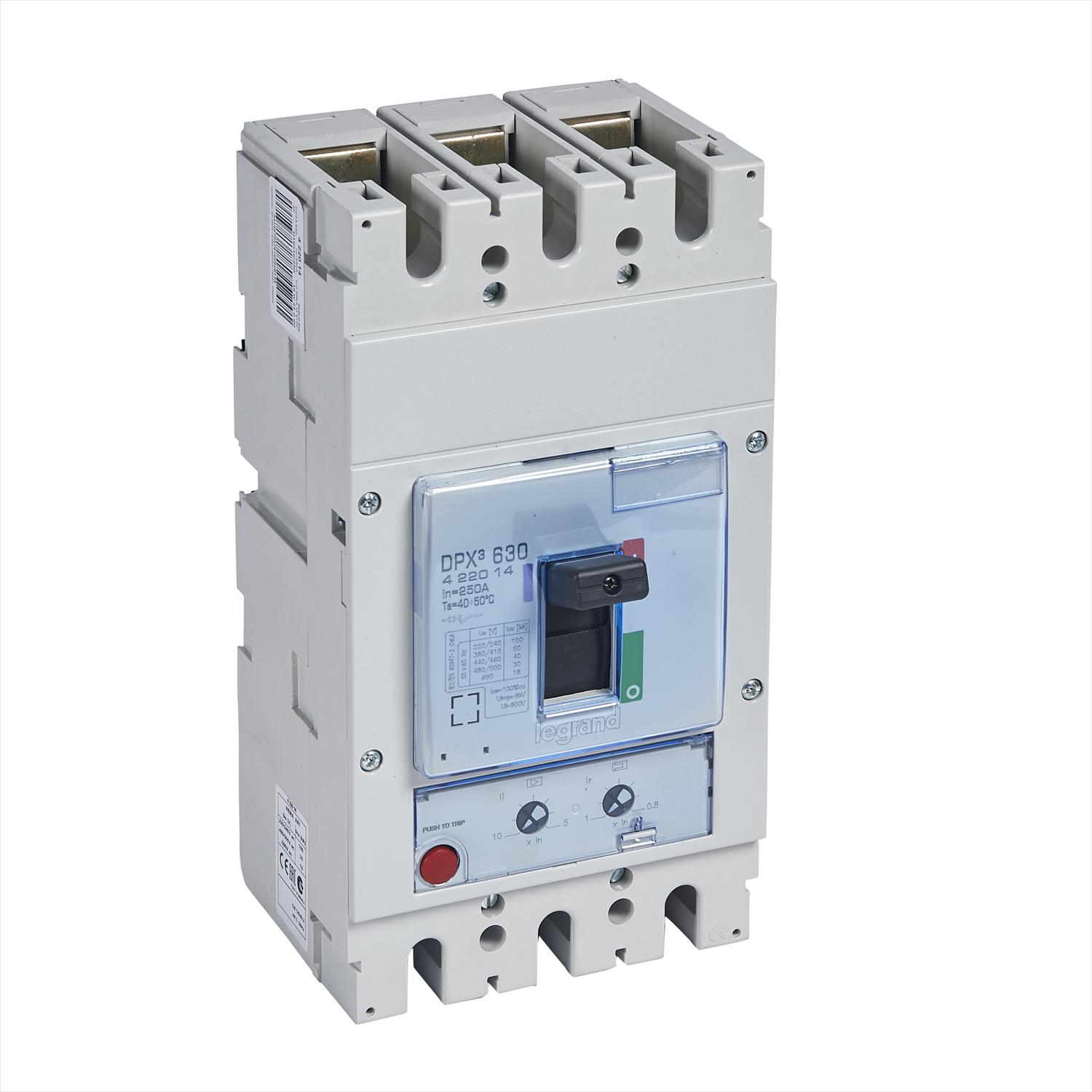 Interruptor caja moldeada 3x630A 400V 50kA DPX3 422014 Legrand — Legrand