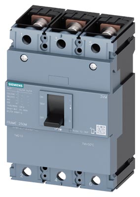 Interruptor caja moldeada 3x200A 415V 36kA 3VM1220-4ED32-0AA0 Siemens — Siemens