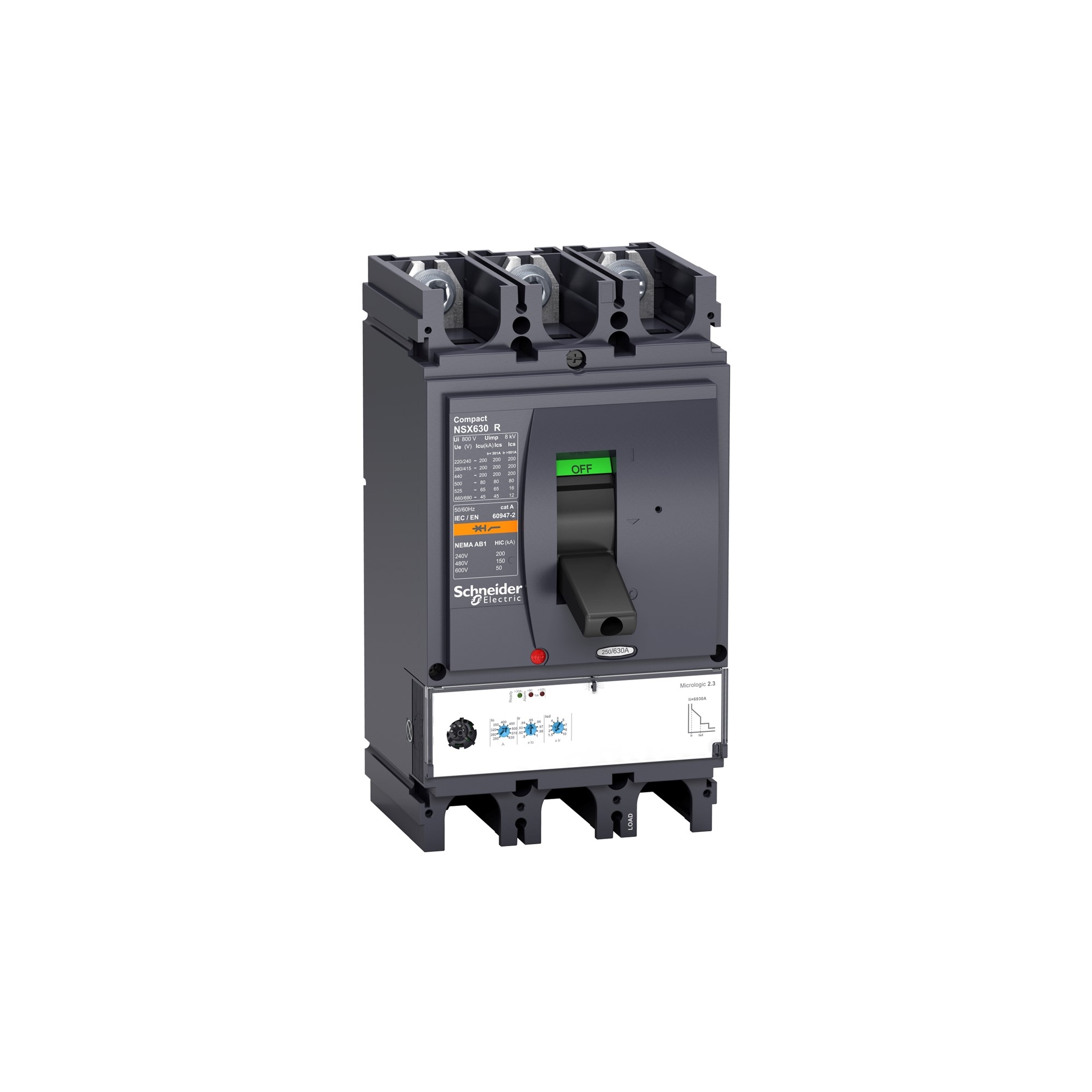 Interruptor caja moldeada 3x630A LV 43370059 Schneider — Schneider