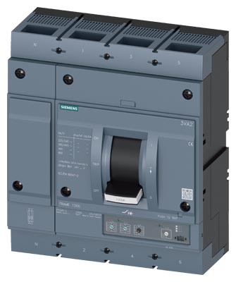 Interruptor caja moldeada 4x800A 415V 55kA 3VA2 43085761 Siemens — Siemens
