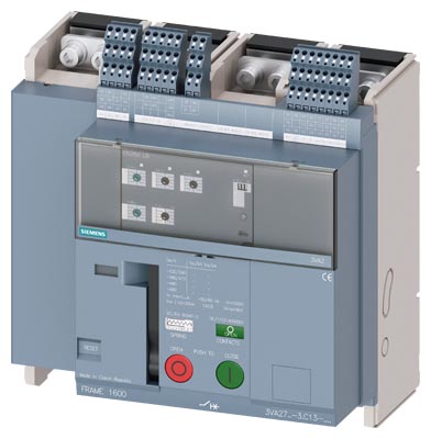 Interruptor caja moldeada 1000A 55kA 3VA2 1-10XIN Siemens — Siemens