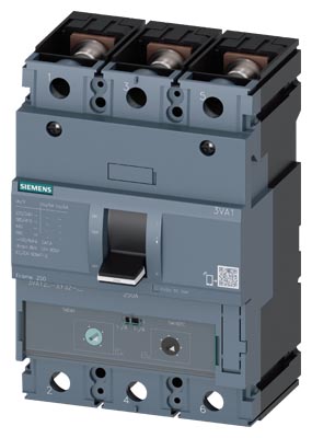 Interruptor caja moldeada 415V 55kA 3VA1 43215861 Siemens — Siemens