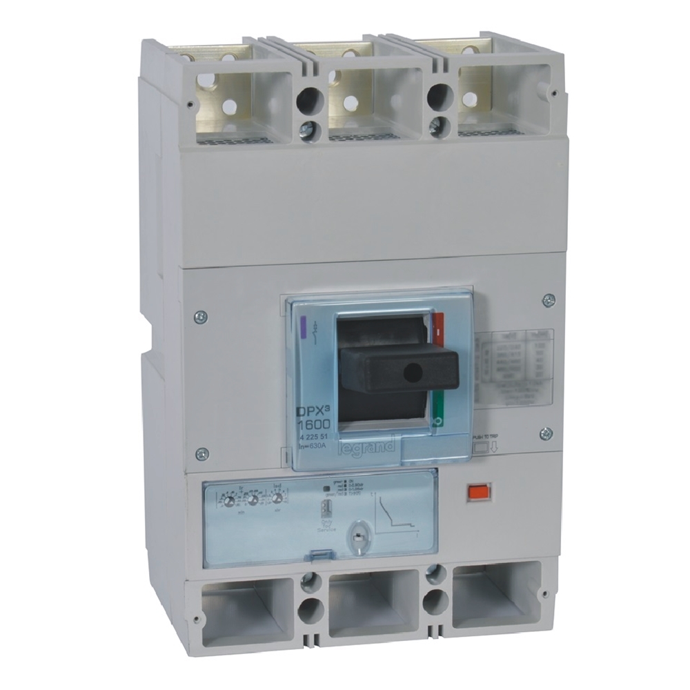 Interruptor caja moldeada 3x630A 400V 50kA DPX3 422551 Legrand — Legrand