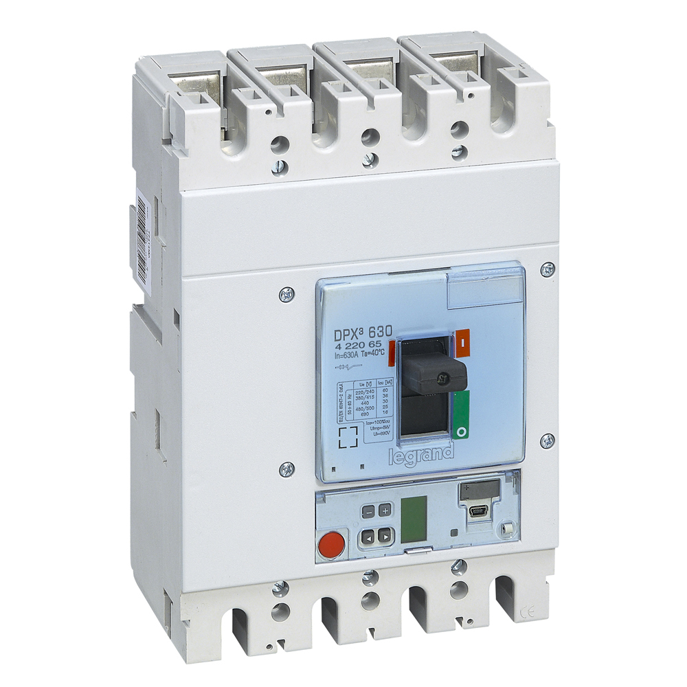 Interruptor caja moldeada 4x630A 36kA DPX3 422065 Legrand — Legrand