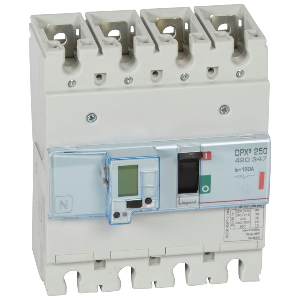 Interruptor caja moldeada 4x160A 36kA 420347 Legrand — Legrand