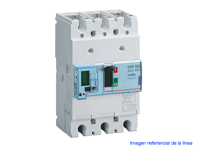 Caja Moldeada Disyuntor TERMOMAGNETICO250ELEC+MED3x160A50kA 420467 — Legrand — Legrand