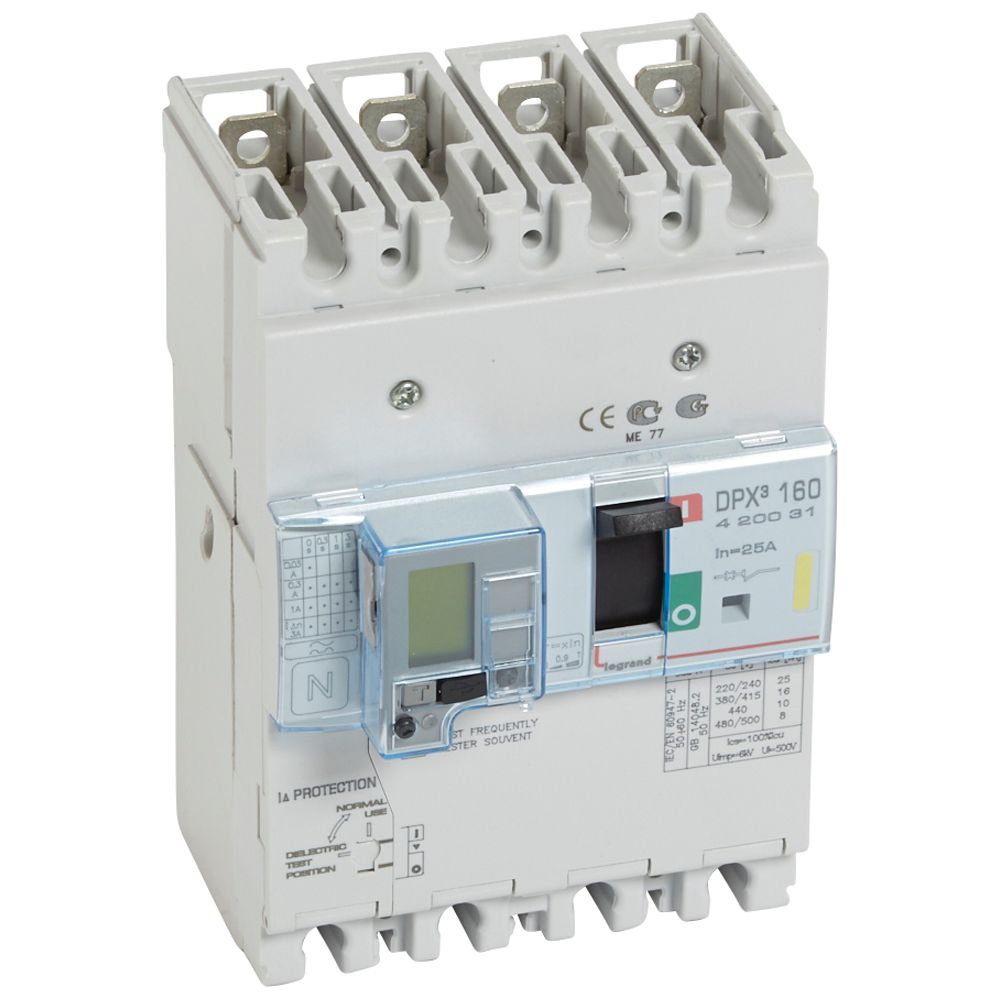 Interruptor caja moldeada 4x25A 16kA 420031 Legrand — Legrand