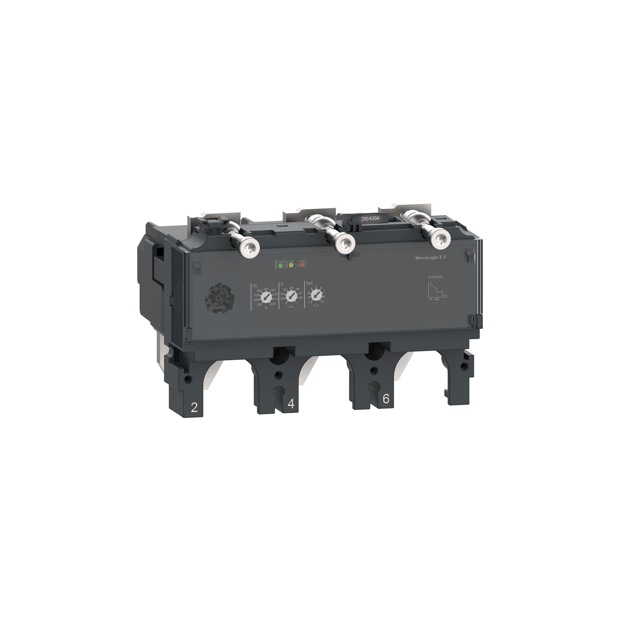 Unidad de control MicroLogic 2.3 para interruptor NSX 630 630A 3P3D C6332D630 — Schneider Electric — Schneider Electric
